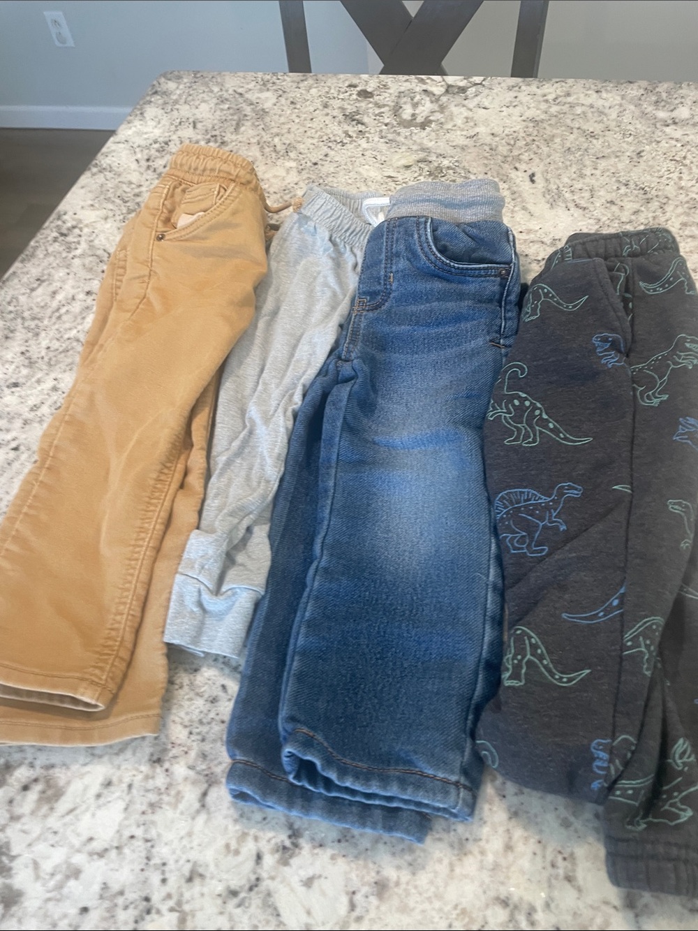 Cat & Jack Kids Pull-On Pants - Blue, Gray, Tan, Dark Gray